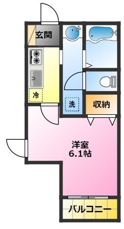 ウェール小杉の物件間取画像